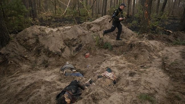 Ngeri! Jenazah Warga Ukraina Ditemukan Dalam Kuburan di Buzova