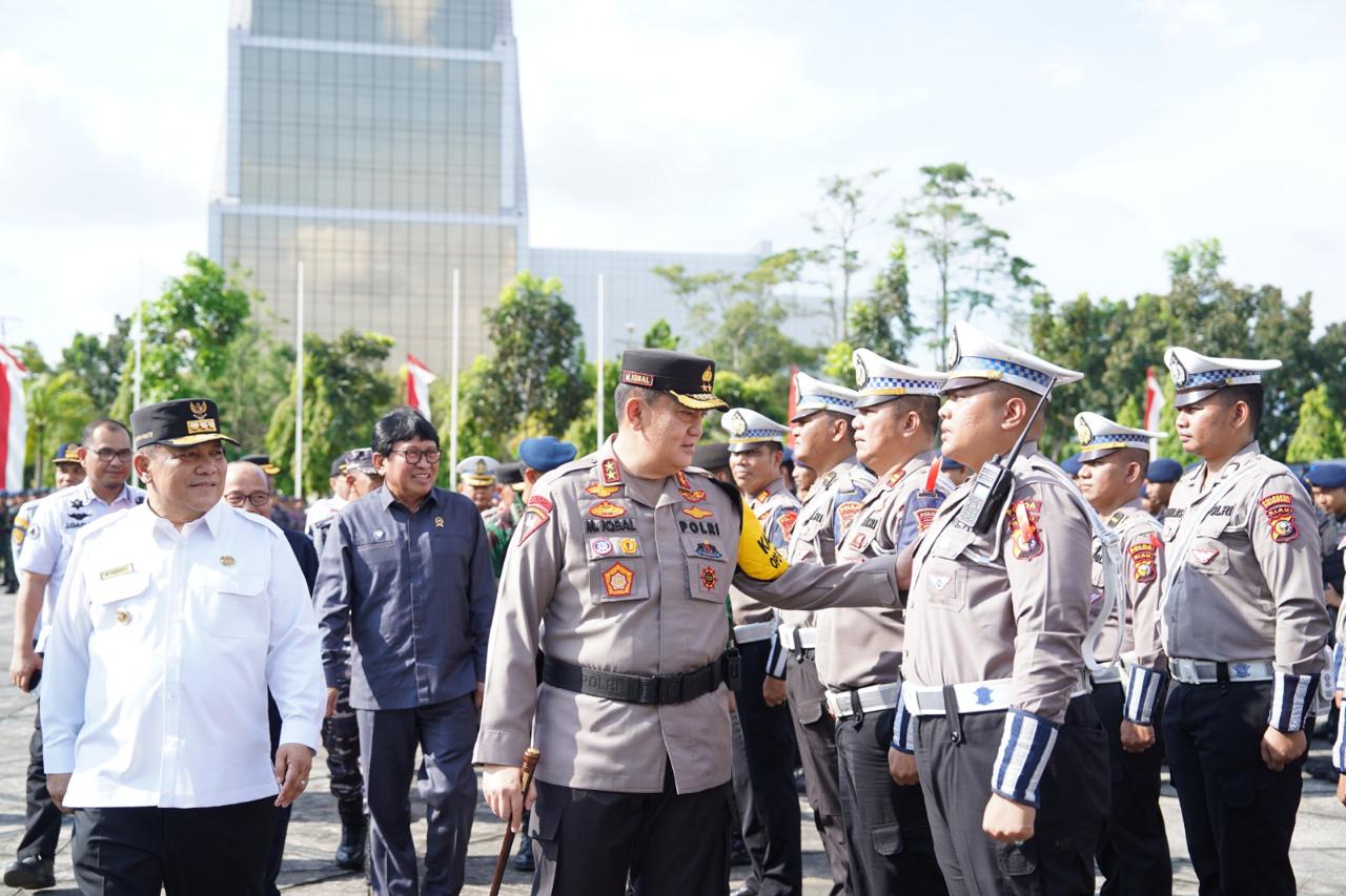 3.508 Personel Dikerahkan, Ops Ketupar Lancang Kuning 2024 Dimulai Hari Ini