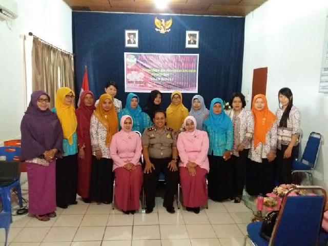 Bhayangkari Cabang Meranti Gelar Penyuluhan Perlindungan Anak