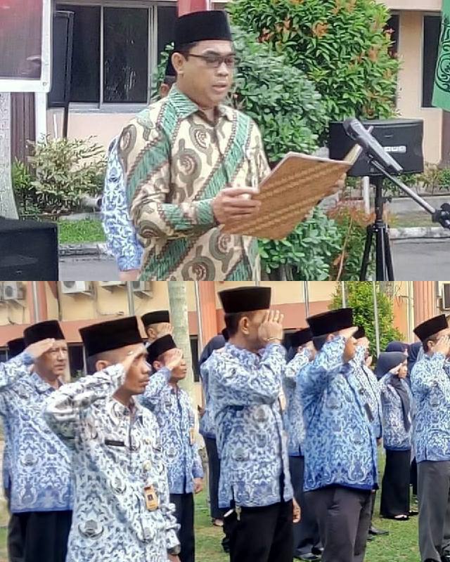 KPU Riau Taja Upacara Hari Kesaktian Pancasila, Ini Ikrar yang Dibacakan Ilham