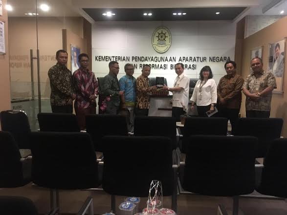 Perjuangkan Nasib Eks Honorer K2, Komisi I DPRD Meranti Temui MenPAN-RB di Jakarta
