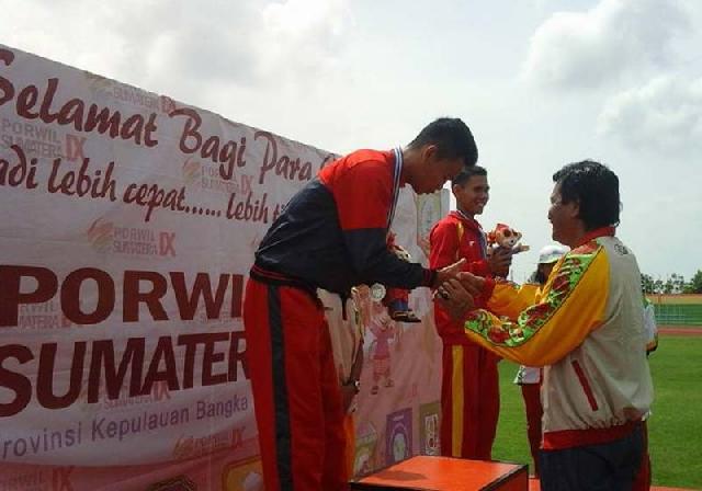 Atletik Sumbang Emas Pertama Riau