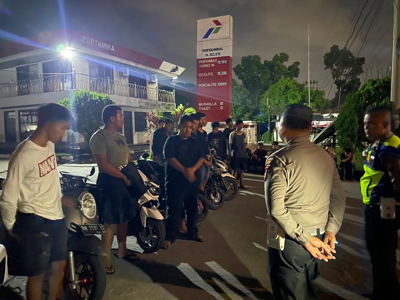 Pengendara Diedukasi, Motor Ditahan Hingga Lebaran