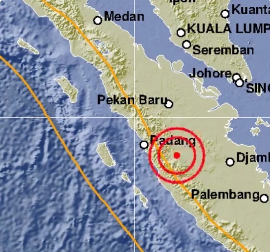 Sumbar Pagi Ini Diguncang Gempa 5,6 SR, Terasa Hingga Pekanbaru Riau