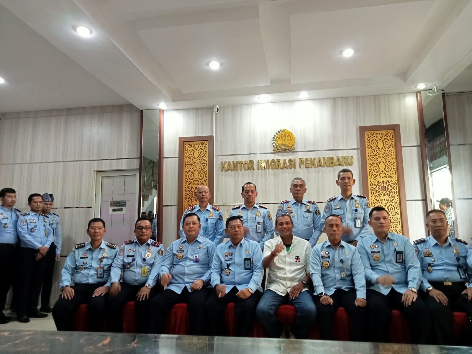 Wakil Menteri Tinjau Kesiapan Kantor Imigrasi Pekanbaru