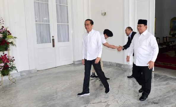 Disebut Jokowi Tamu Besar, Dijawab Prabowo: Anak Buah Pak