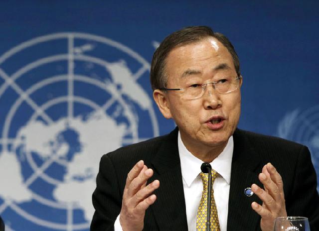 Koresponden PBB Luncurkan Buku Ban Ki-moon