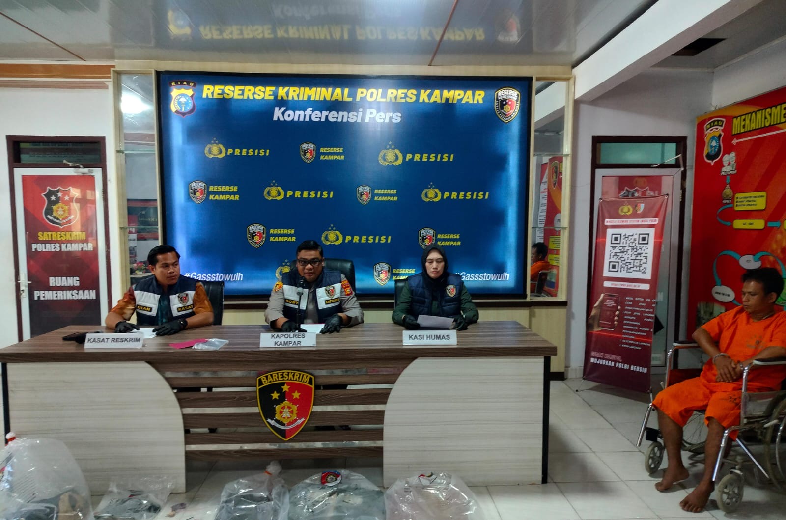 Tukang Becak di Kampar Dibunuh Diduga Perkara Perselingkuhan