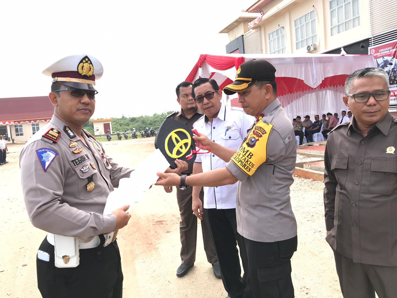 Wakapolres Meranti Pimpin Apel Pasukan Operasi Zebra