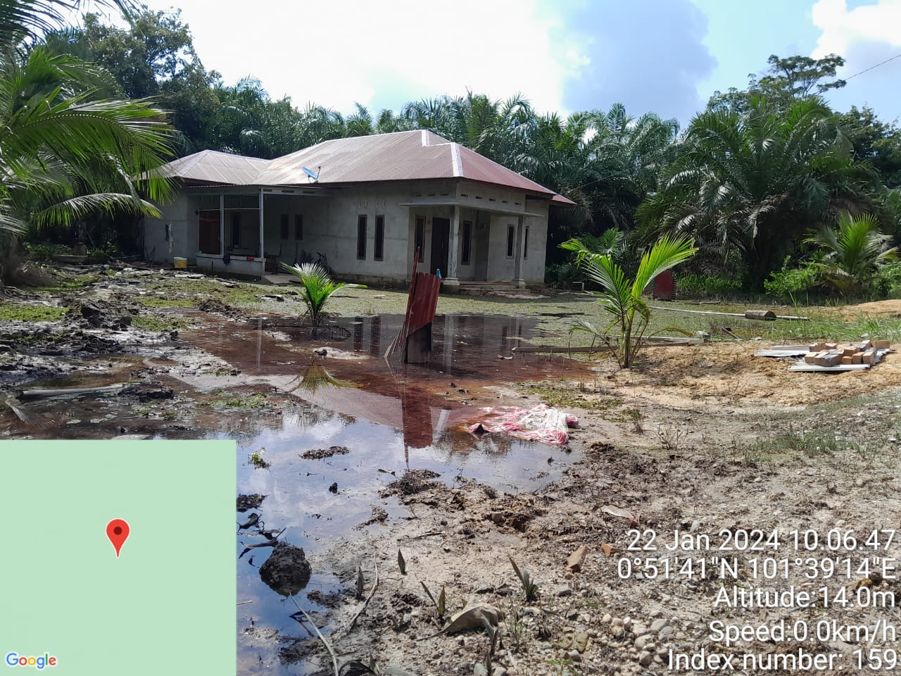 Banjir Surut, Camat Sungai Mandau Sebut Warga Mulai Kembali ke Rumah