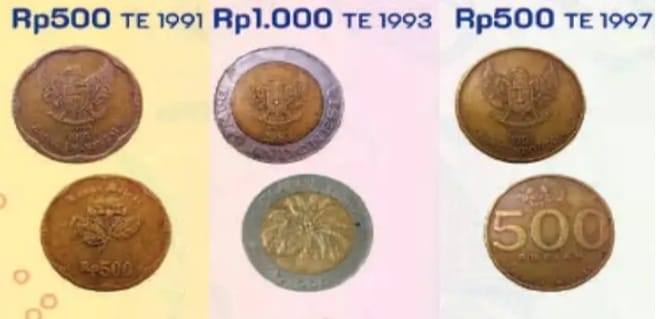 BI Tarik Uang 500 TE 1991 dan 1000 TE 1997 dari Edaran