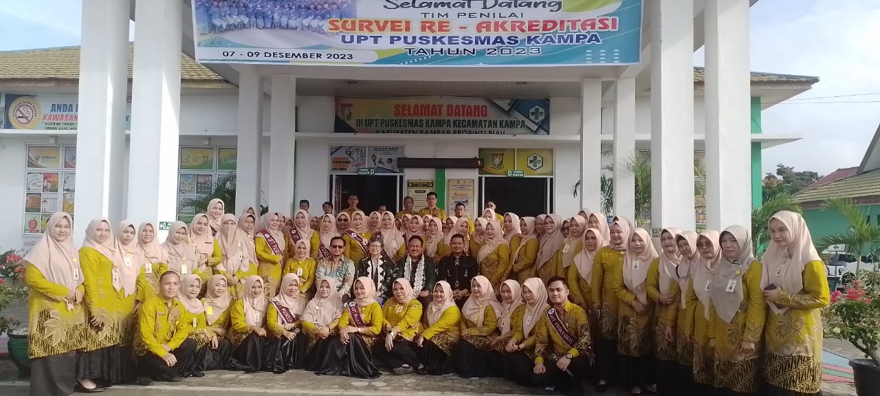 Reakreditasi, UPT Puskesmas Kampa Harap Nilai Paripurna