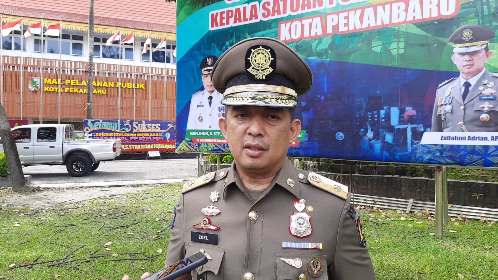 Kepala Satpol PP Pekanbaru Ingatkan agar Pengelola THM Taat Aturan