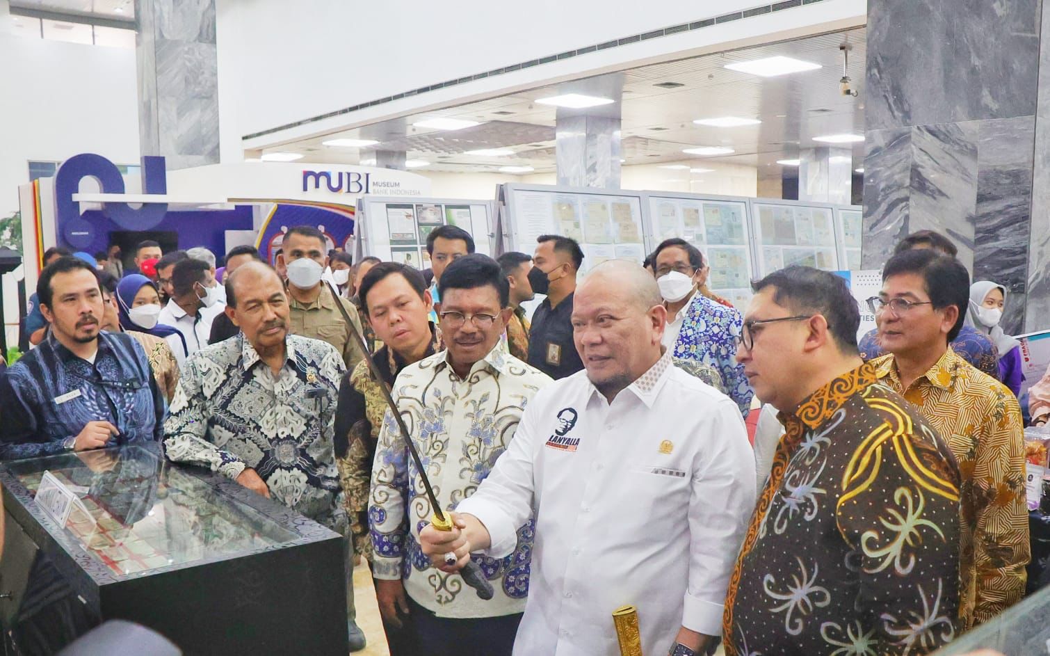 Buka Pameran HUT DPD RI, LaNyalla: Pancasila Jawaban Persoalan Bangsa