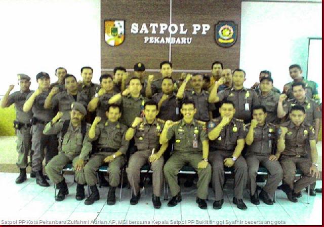 Aktivitas Luar Ruangan Satpol PP Dikurangi