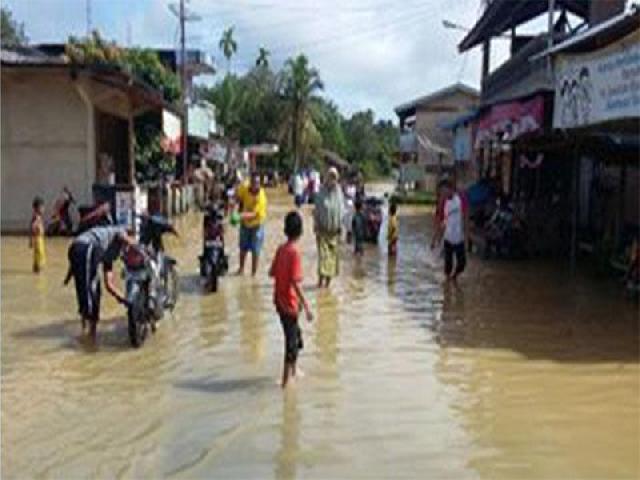 Ratusan Rumah di Padang Terendam Banjir