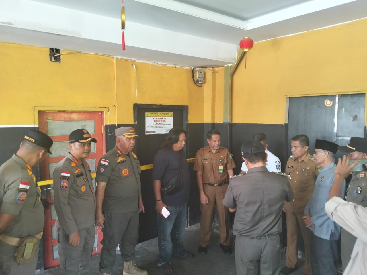 Diskotik Scorpion dan Black Sweet di Perawang Ditertibkan