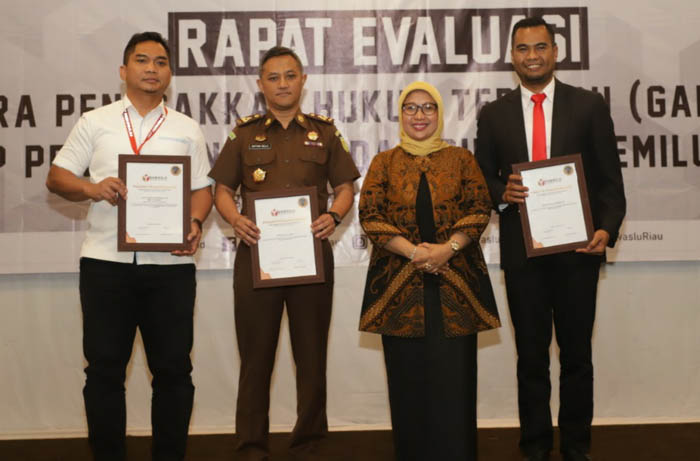 Sentra Gakkumdu Inhu Terbaik di Riau untuk Penanganan Tindak Pidana Pemilu 2019
