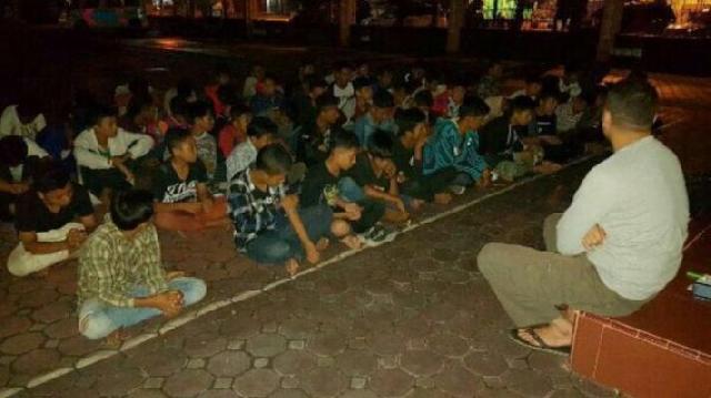 55 Remaja di Dumai Diamankan Polisi