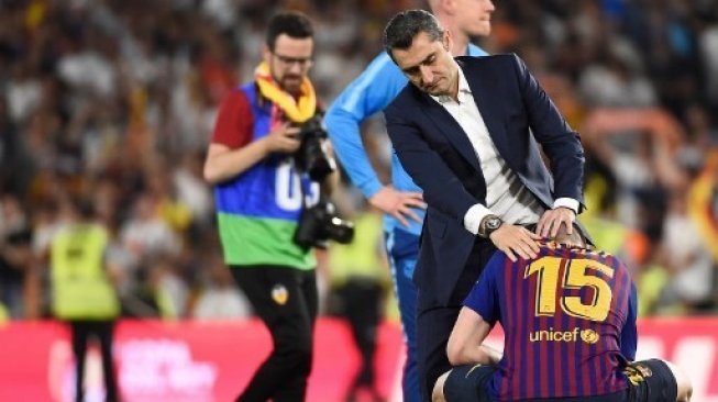 Gagal Bawa Barcelona Juara Copa del Rey, Ini Respon Valverde