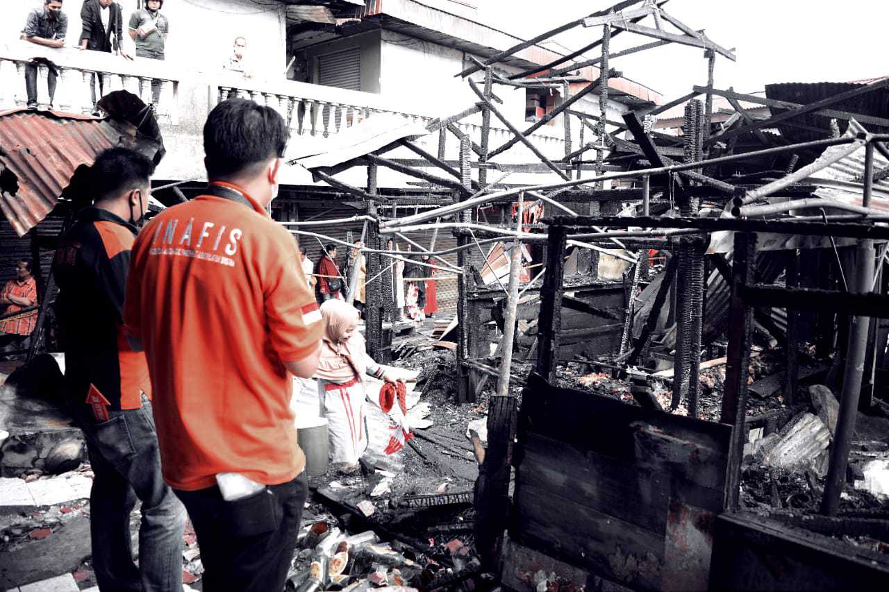 Kebakaran Pasar Bawah Bukittinggi Sudah Tiga Kali dalam 3 Bulan Terakhir