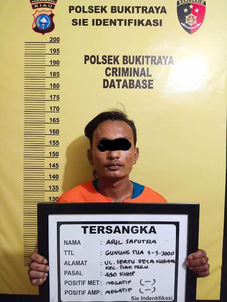 Pengguna Motor Bodong di Pekanbaru Ditangkap Polisi di Warnet