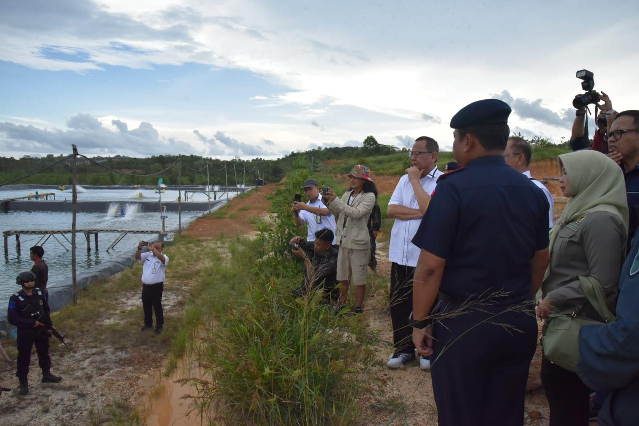 Komisi IV DPR Sidak dan Segel Tambak Udang Ilegal di Batam