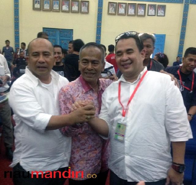 Zulmansyah Pimpin PWI Riau Periode 2017-2022, Dheni Ketua DK