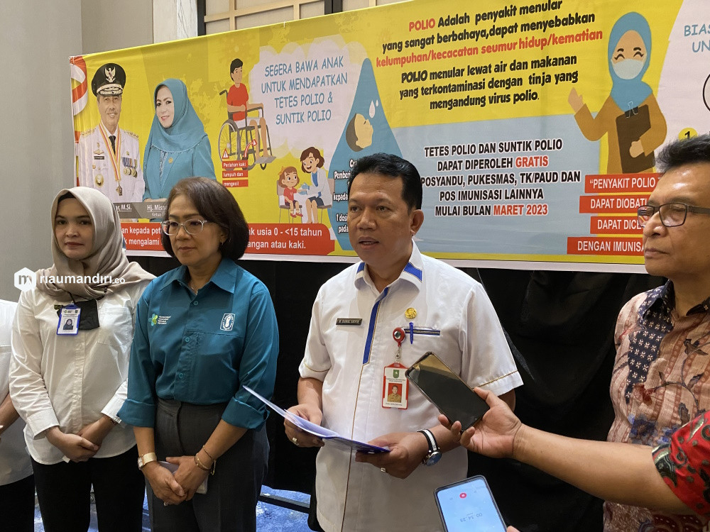 Antisipasi Penyebaran dari Aceh, Riau Gencarkan Pekan Imunisasi Polio