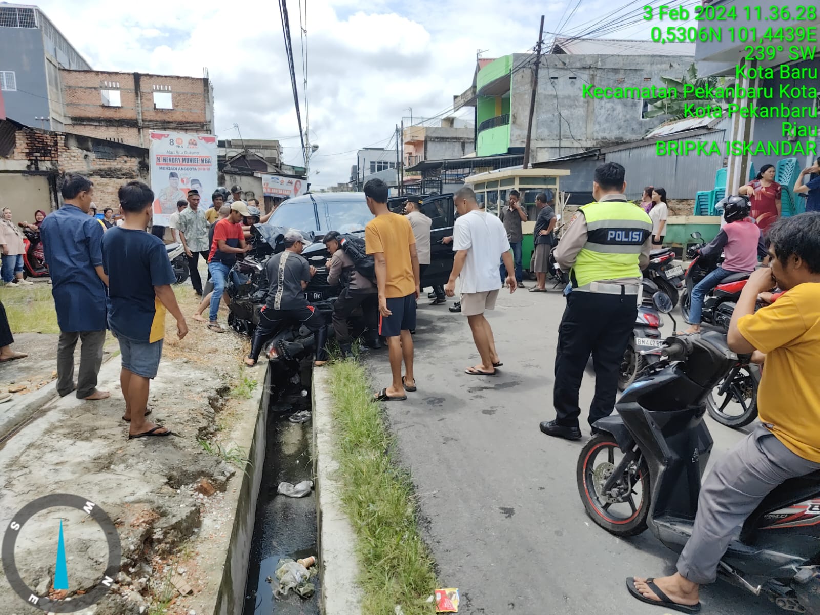 Xpander Seruduk Motor di Jalan Karet, 5 Luka Berat dan Satu Meninggal Dunia