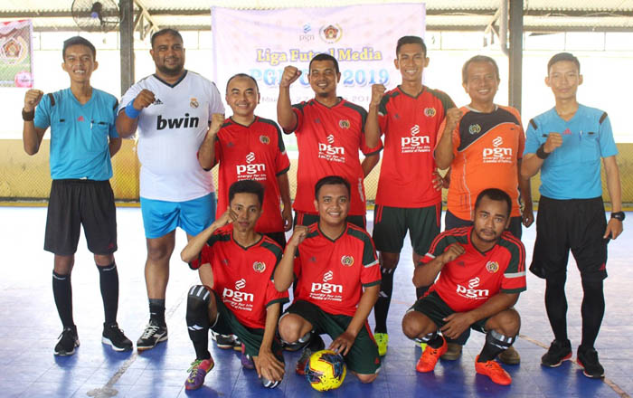 Liga Futsal Media PGN Cup 2019, Riau Pos Juara 1, Haluan Riau Harus Puas di Posisi 4