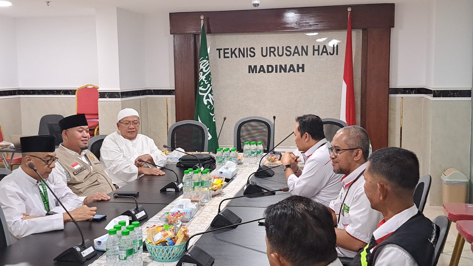 Timwas Haji DPR Gelar Pertemuan dengan PPIH Madinah