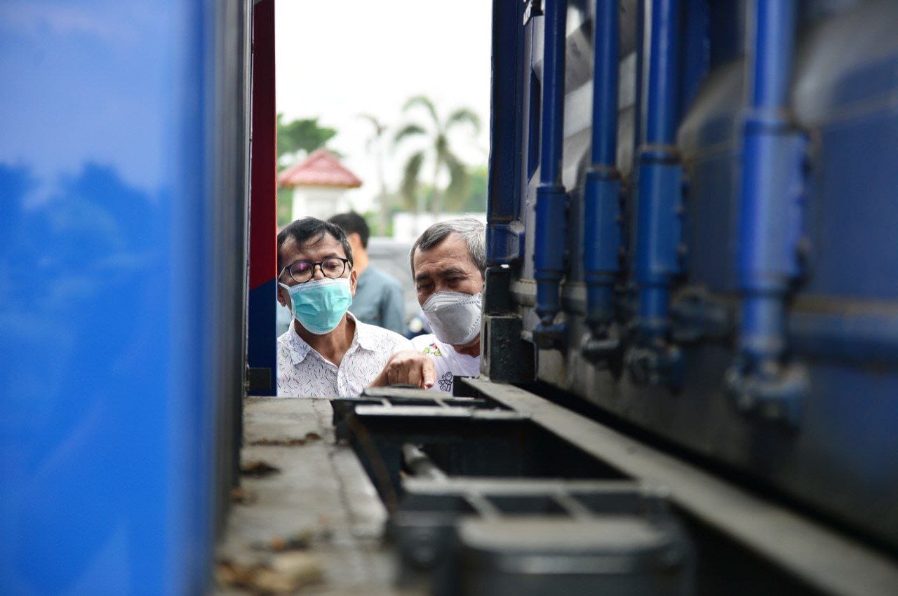 Gubri Terima Mobil Lab PCR dari Kemendagri, Langsung Digunakan