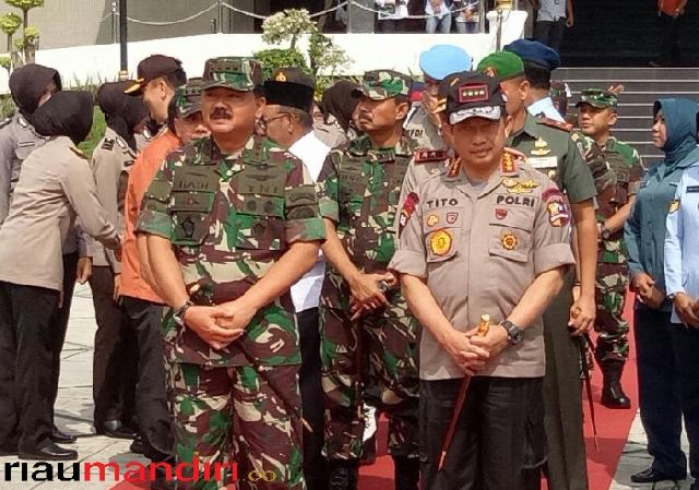 Jelang Pilkada dan Pemilu, Ini Pesan Panglima TNI Serta Kapolri dalam Kunjungan ke Riau