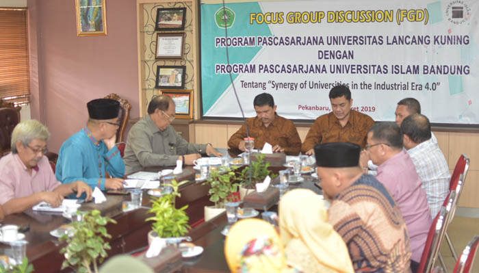 Pascasarjana Unilak dan Unisba Gelar Focus Grup Discussion