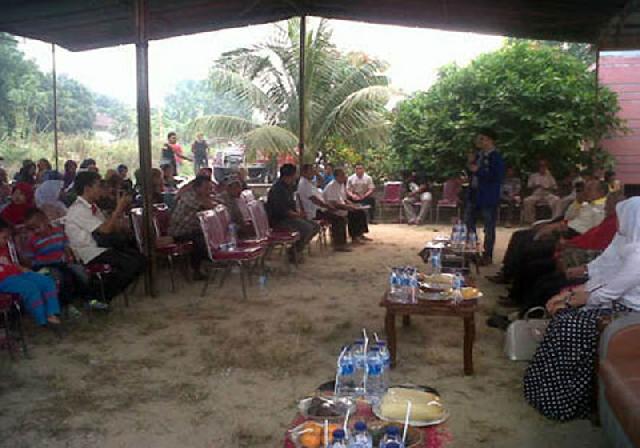 Harris-Zardewan Kampanye Dialogis di Kecamatan Pelalawan