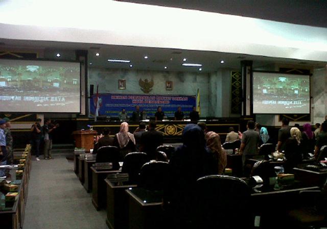 DPRD Gelar Paripurna Penyampaian Enam Ranperda