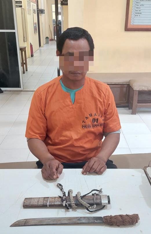 Adik Bacok Abang di Kampar, Ini Sebabnya