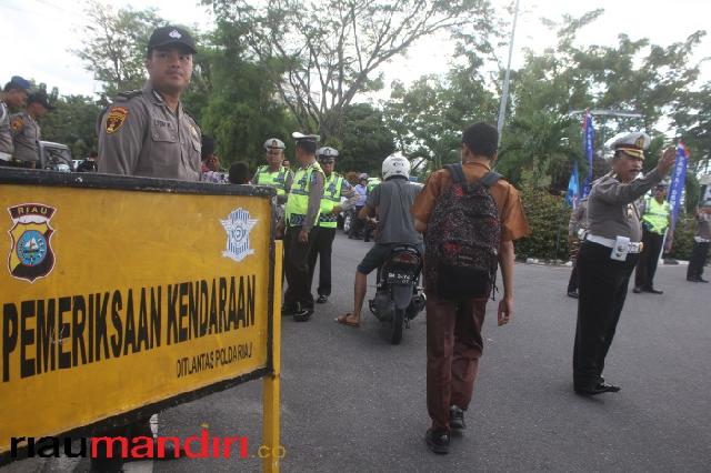 Hari Ke-4 Operasi Zebra Siak, Polda Riau dan Jajaran Tindak 3456 Pelanggaran