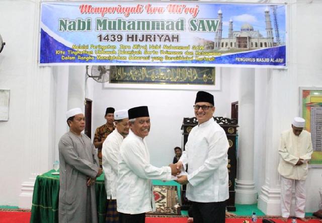 Sempena Isra Mikraj, Sayed Abubakar Kunjungi Masyarakat Pematang Kapau Pekanbaru