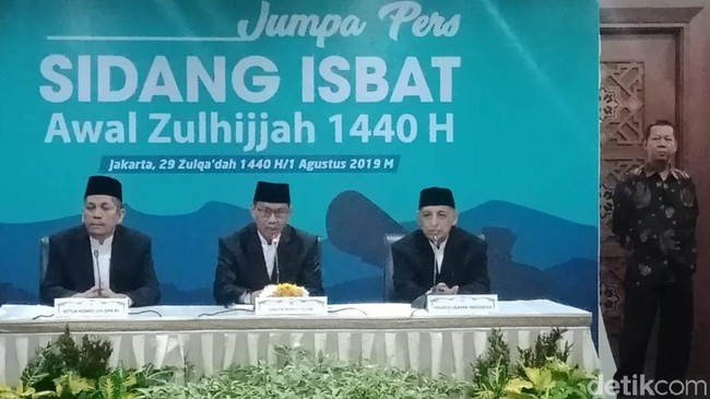 Idul Adha Jatuh pada 11 Agustus 2019