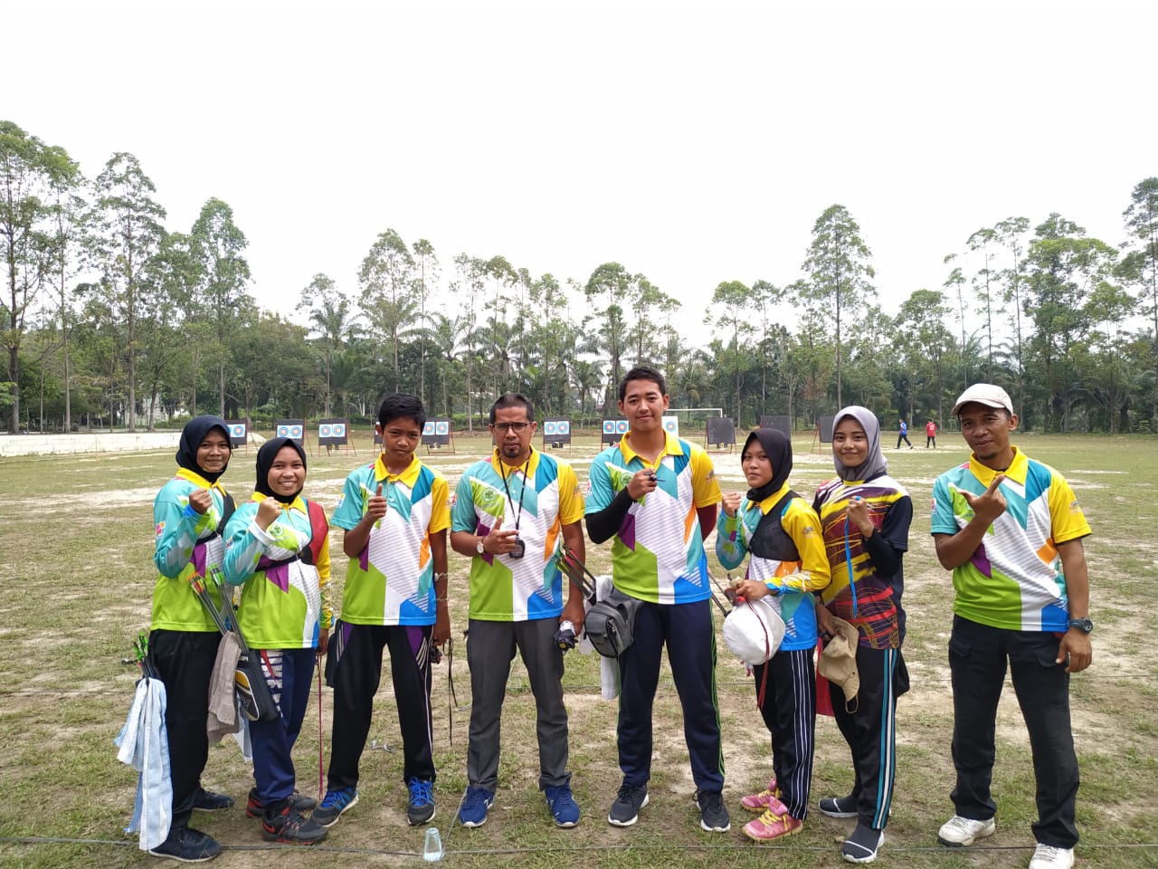 Perpani Siak Raih Satu Emas di Unilak Archery Championship 2019