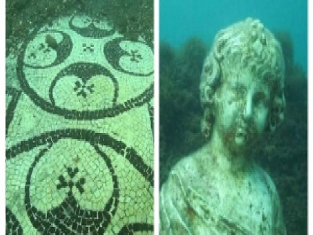 Taman Arkeologi Bawah Laut Sisa Kejayaan Romawi Kuno