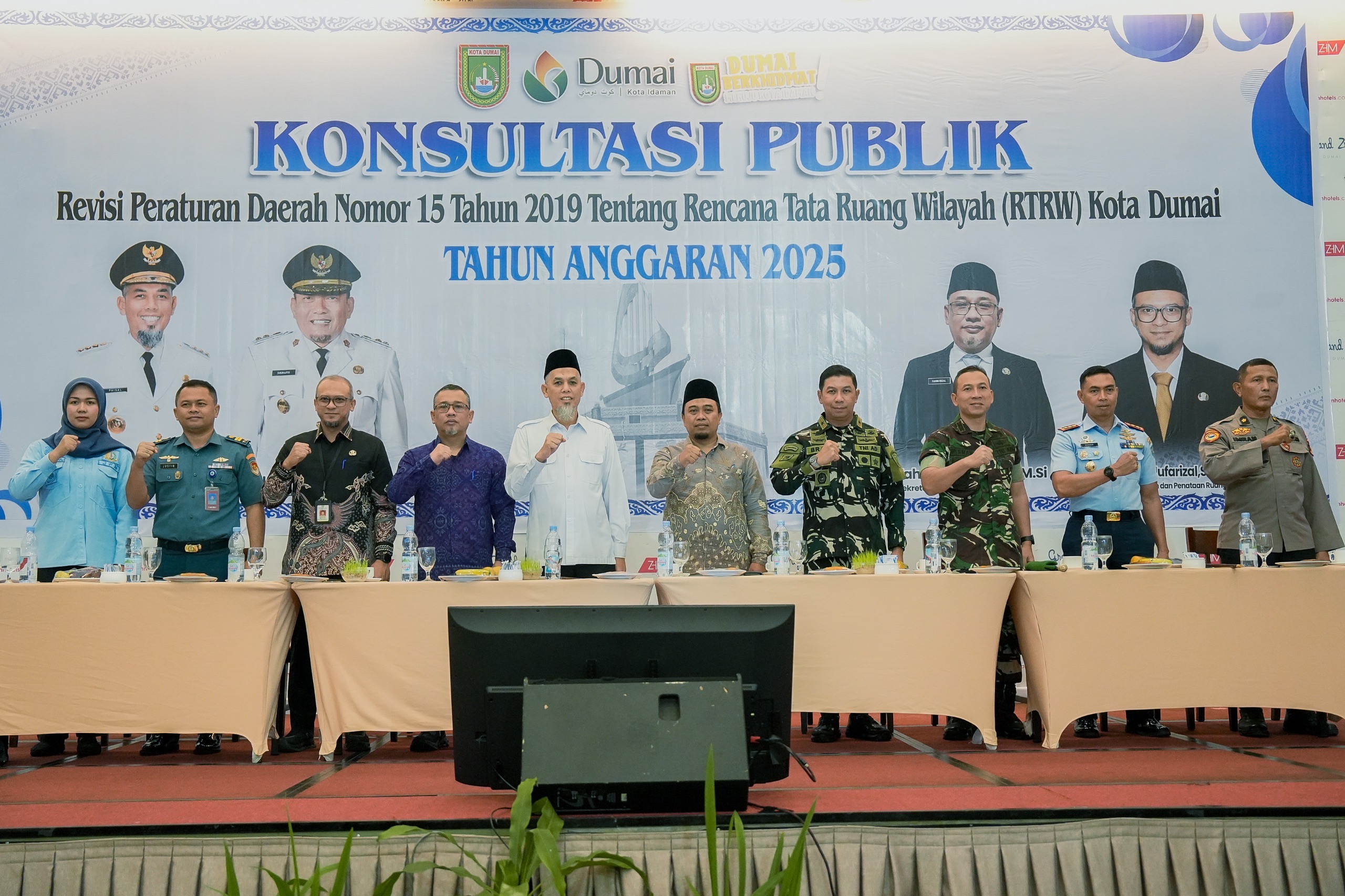 Konsultasi Publik, Pemko Dumai Revisi Perda RTRW