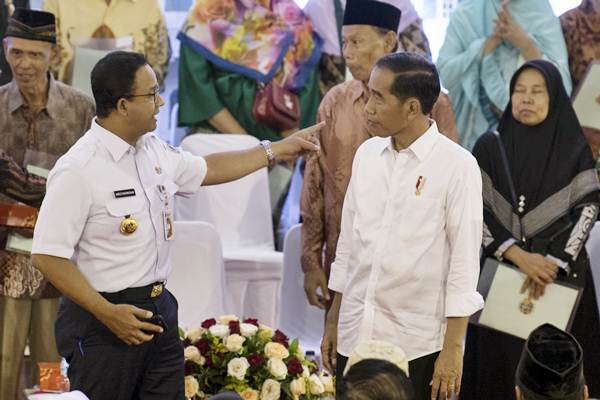 Silang Pendapat Anies dan Jokowi: Dari Banjir hingga Pemimpin Berbahasa Inggris