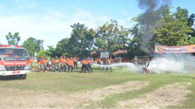 BPBD Kampar Lakukan Gladi Karlahut