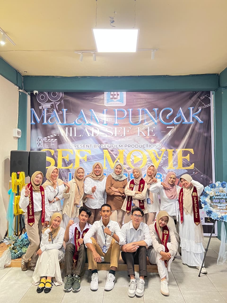 Milad ke-7 Komunitas Student Education Forum Pekanbaru Luncurkan SEF Movie Lensa 15.08