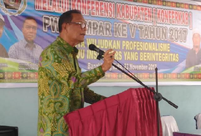 Konferkab PWI Kampar Resmi Dibuka