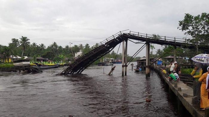 Sudah Dianggarkan, DPRD Inhil Minta Jembatan Desa Sungai Bela Segera Dibangun