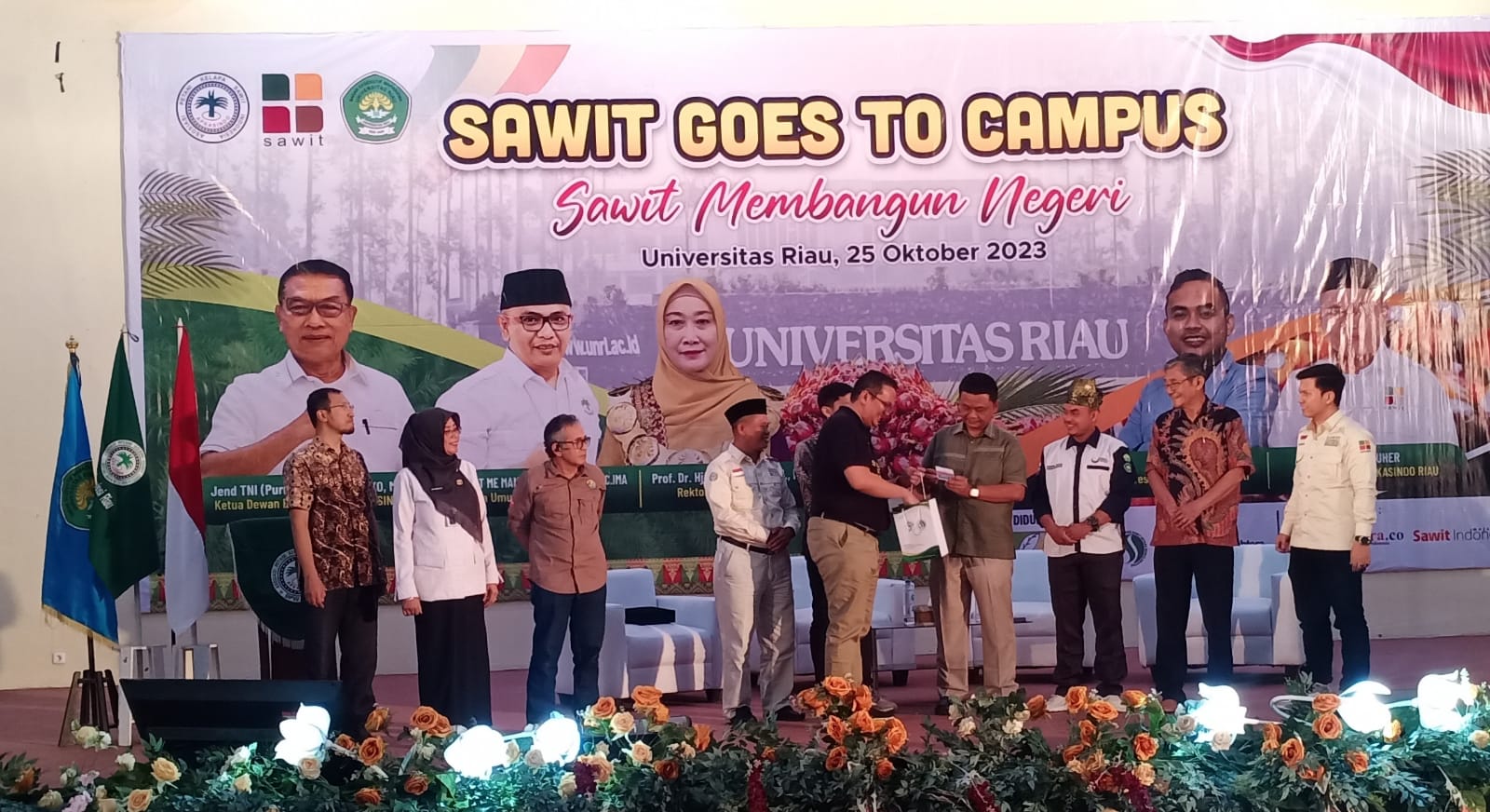 Sawit Goes to Campus Tarik Perhatian Mahasiswa UNRI